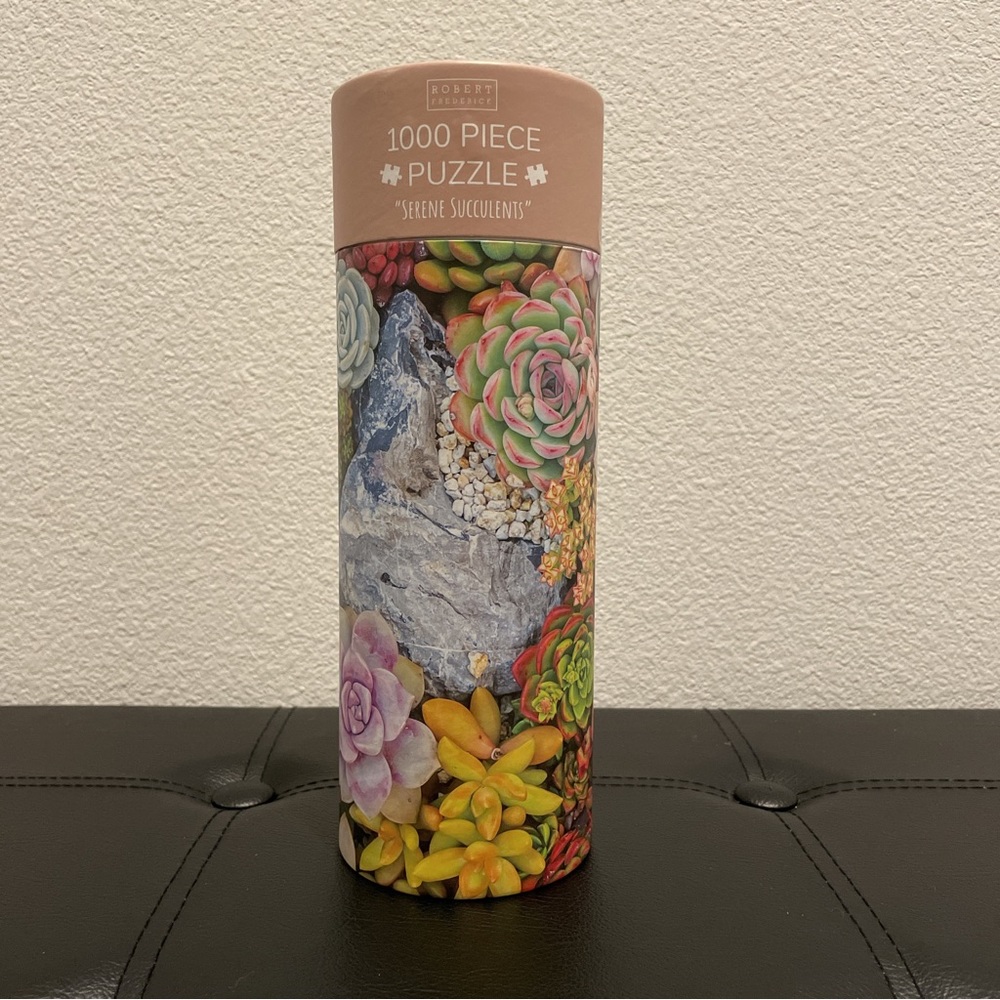 1000 Piece Puzzle “Serene Succulents “